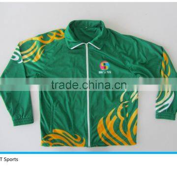 Sublimation dri fit Custom digital print colorful jacket