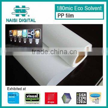 180mic inkjet pp synthetic paper roll for scroller