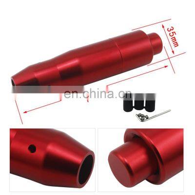 AOSU CNC Aluminum Button Style Automatic Gear Shift Knob For Universal