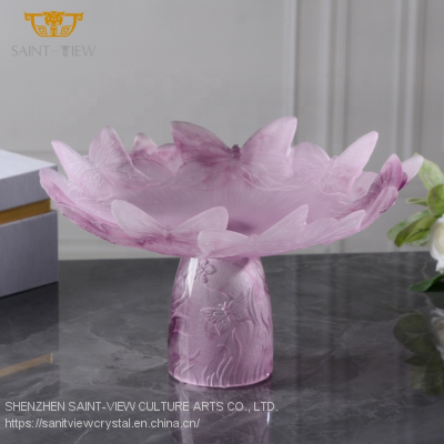 SAINT VIEW 2022 Butterfly Household Series Cake Minimalist Nordic Wedding Decoration Chocolate Tray Food Plate photo-4