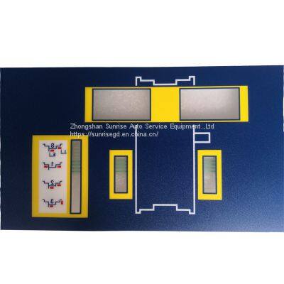 SUNRISE SBM99 Wheel Balancer Assessories Two Display Windows Keyboard Plate photo-2