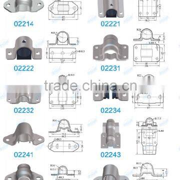 Truck body acrylic light guide plate components- short guide plate