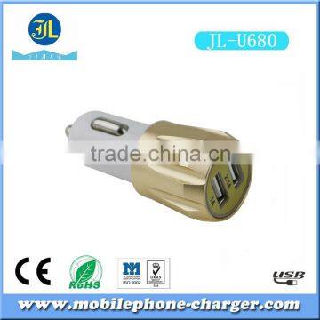 Electronic Manfacturing Company Wholesale 5v 2.1a Dual Usb Car Charger