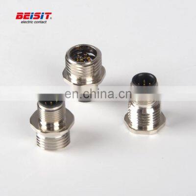 Beisit 12 pin Circular Connector M12 IEC 61076-2-101 For Automation Sensor