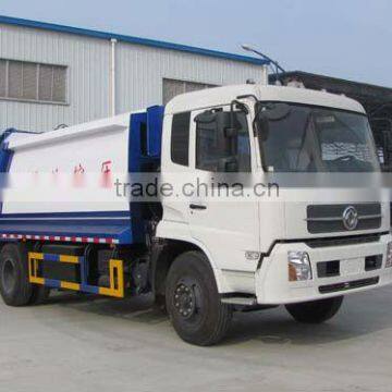 Dongfeng 4x2 compression garbage compactor truck 6-10CBM