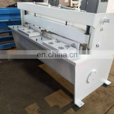 Factory 2meters 3mm Steel Plate Cutting Machine New Q11-3*2000 Metal Sheet Electric Mechanical Shearing Machine photo-5