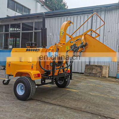 Map Cheap 40hp Double Hydraulic Feeding Wood Chipper With Combined Dashboard photo-2