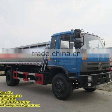 Dongfeng 153 15m3 fuel tanker vehicle fueling oil truck oil tanker vehicle