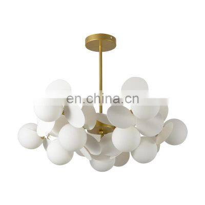 Nordic Modern LED Pendant Light For Living Room Bedroom Creative Designer Ceiling Hanging Lights Romantic Colorful Chandelier