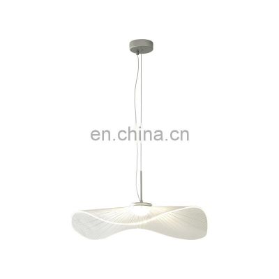 Creative Simple Lotus Leaf Chandelier Restaurant Bedroom Bedside Modern LED Acrylic Pendant Lamp