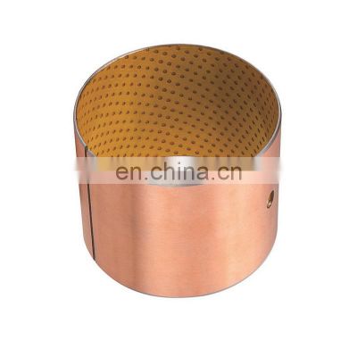 DX Bushing Copper-Plated Bronze Oil  Linear Sliding Bearing Seat Copper  Bushing Bearing  Self-Lubricating TEHCO