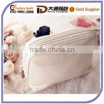 pure fashion personal leather cosmetic pouch bag