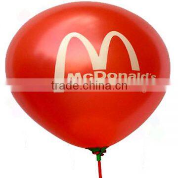 Wholesale colorful printed advertising latex balloon