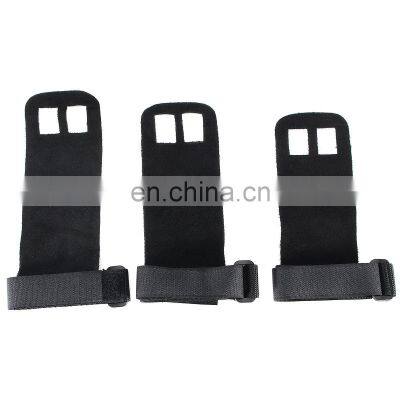 Custom Logo Wholesale Price Weight Lifting Hand Grips CrossFit Gymnastics Palm Protector Gymnastics Leather Workout Grip Gloves photo-4