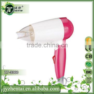 220V Foldable Hair Dryer for Travel Mini Size Hair Blower Dryer