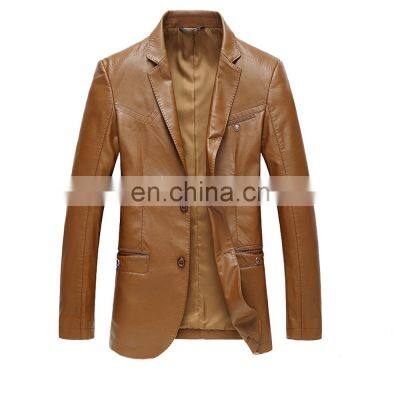 Leather Jacket Factory Direct High Quality Autumn Winter Men Leisure Men MEN LEATHER JACKET photo-5