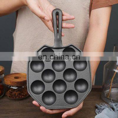Hot 12 Holes Takoyaki Maker Grill Pan Octopus Ball Plate Baking Bbq Tray Baking Pan photo-2