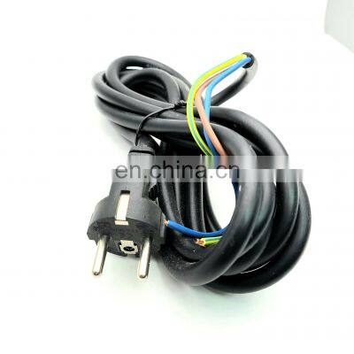 Factory Price KEMA euro 16A 250v power cord HO5VV-F  Power Cord Cable