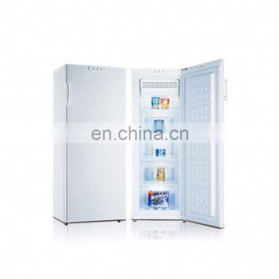 156L Manufactory Wholesale Solid Door No Frost Vertical Freezer Kitchen Fridge photo-2