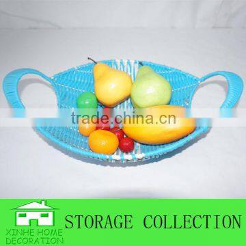 woven plastic fruit tray