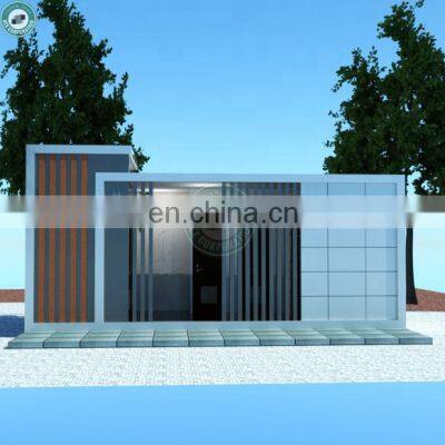 Prefab Container Modular Public Restroom Toilet Room Public Lavatory for Female Male Disabled Use in China