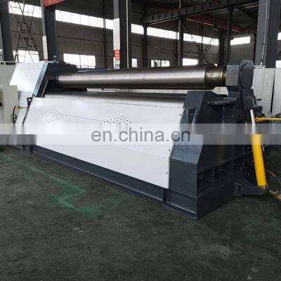Plate Bending Press Rollers W12 CNC Four Roller Bending Rolling Machine for Steel Sheet Plate Processing photo-4