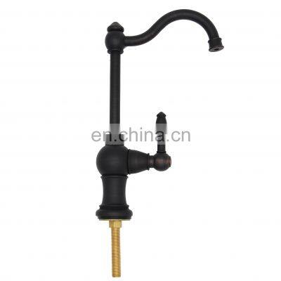 American Popular Water Purification Matte Black Water Filter Kitchen Faucets