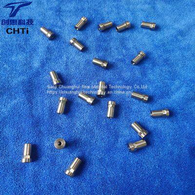 Chuanghui New Material Titanium Alloy Processing Titanium Circular Tube Lathe Processing CNC Processing High Precision Hardware and Mechanical Accessories photo-4