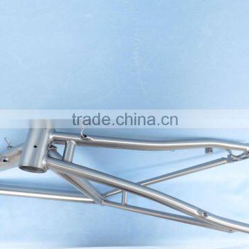 Titanium 700C Road Bike Frame With Internal Cable Routing photo-4