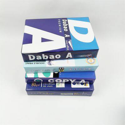 Cheap Price Double A Printer Paper A4 Paper 70 75 80 Gsm Copy Paper With A4 Size MAIL+kala@sdzlzy.com