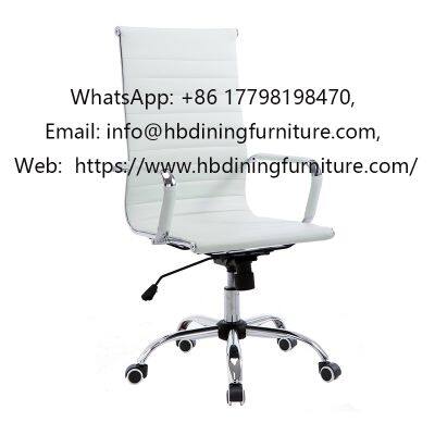 high back leather ergonomic swivel office chair