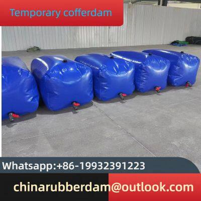 New temporary emergency relief water blocking bag for Shuiba soft cofferdam dam, soft water injection bag relocation Dynamic water blocking bag