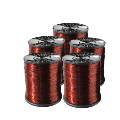 Enameled Aluminium Solid Conductor Round SWG 6-33 Insulated Aluminum Rewinding Wire for Electrical Winding photo-4