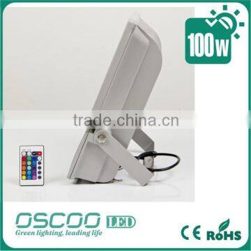 AC85-265V waterproof high power 100w outdoor rgb led light