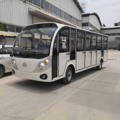 Powerful 14-seater Enclosed Gasoline Sightseeing Vehicle With Gasoline Engine, Suitable for Mountain Scenic Areas and Long-distance Shuttle photo-4