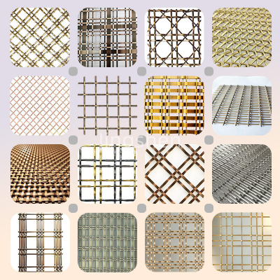 Pre-Crimped Stainless Steel Wire Woven Mesh for Interior Decor Plain Weave ISO9001 Certified Customizable Sizes Welding photo-5