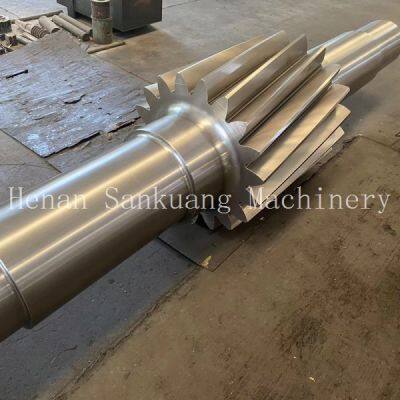 Hardened Steel Spline Shaft for Heavy-Duty Industrial Machinery