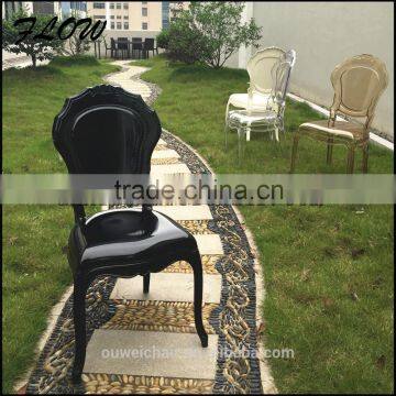 Plastic chair for garden using