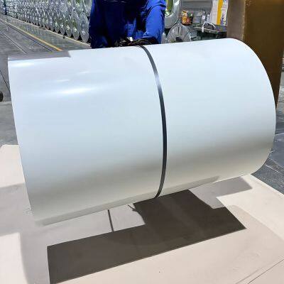 Double Coated Color Painted Metal Roofing Sheet Roll Paint Galvanized 0.6mm PPGI PPGL PVC Laminate Steel Sheet Coil