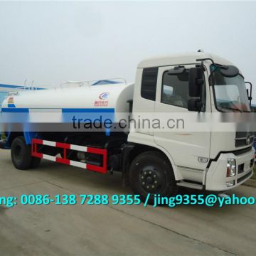 Euro IV new water truck price, water sprinkler truck, 12000 liter water truck on sale in Azerbaijan