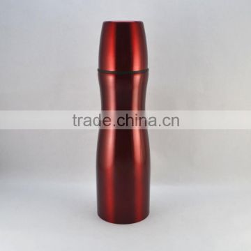 Newly 25OZ Leakproof Microwave Safe Promotional Manufactured Double Wall Stainless Steel Slim Waist Vacuum Thermos Flask