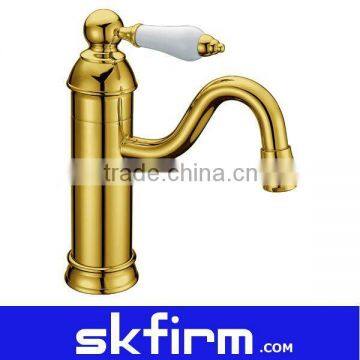 Top Quality Bathroom Basin Taps Hot & Cold Tap Set Faucet Chrome/Brass