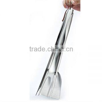 Good Quality and Factory Price Rustless Pack of 3 Stainless Steel BBQ Set With Silicone Glove Quality Choice photo-5