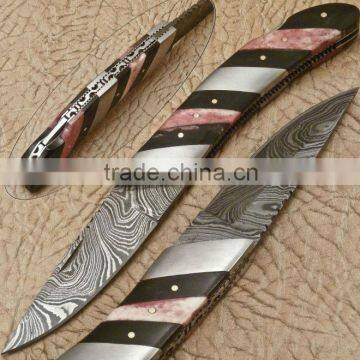 custom handmade damascus knife