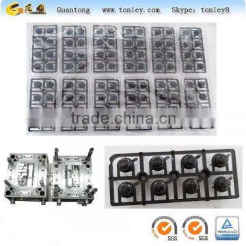 the plastic function of the audio button injection mould