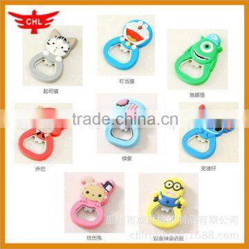 Wholesale cute custom magnetic bottle opener