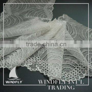 Hot 2016 Natural Color High Quality French Lace Trim photo-5