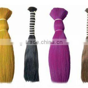 Different Color Cheap 100% Human Hair Bulk Good Quality