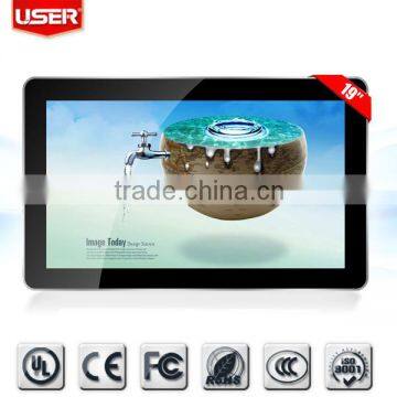 3g/wifi WALL touchscreen lcd display marketing