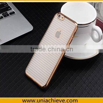 Luxury Glitter Soft TPU Electroplating Case Cover For Apple iPhone 6S / iPhone 6S Plus Gold